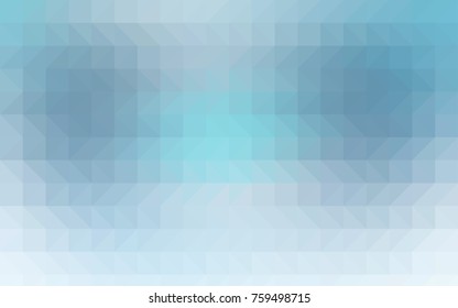 Light Blue, Yellow vector abstract polygonal background. Shining colored illustration in a brand-new style. Brand-new style for your business design.