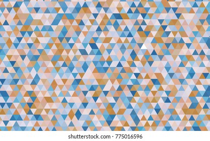 Light Blue, Yellow vector abstract polygonal pattern. A vague abstract illustration with gradient. A completely new design for your business.