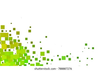 Light Blue, Yellow vector abstract textured polygonal background. Blurry rectangular design. The pattern with repeating rectangles can be used for background.