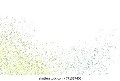 Light Blue, Yellow vector abstract colorful background, which consist of triangles. Pattern with colored triangles on white background.