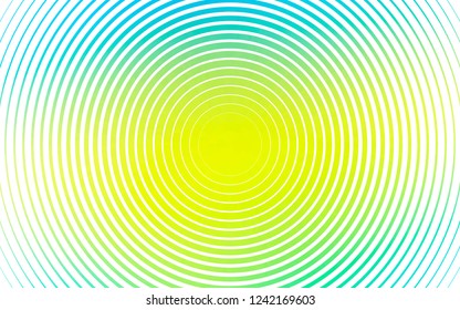Light Blue, Yellow vector backdrop with dots. Illustration with set of shining colorful abstract circles. Pattern for ads, leaflets.