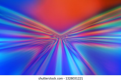 Light Blue, Yellow vector backdrop with wry lines. A shining illustration, which consists of curved lines. Pattern for your business design.