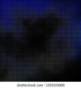 Light Blue, Yellow vector backdrop with circles. Colorful illustration with gradient dots in nature style. Design for your commercials.