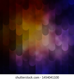 Light Blue, Yellow vector backdrop with lines. Colorful gradient illustration with abstract flat lines. Smart design for your promotions.