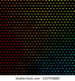 Light Blue, Yellow vector backdrop with lines, triangles. Illustration with set of colorful triangles. Design for your promotions.