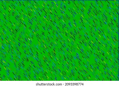 Light Blue, Yellow vector backdrop with long lines. Modern geometrical abstract illustration with staves. Pattern for business booklets, leaflets.