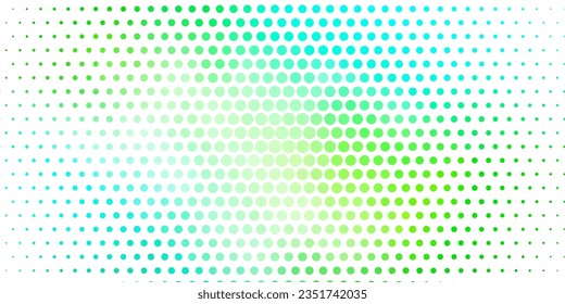 Light Blue, Yellow vector backdrop with dots. Glitter abstract illustration with colorful drops. Pattern for booklets, leaflets.