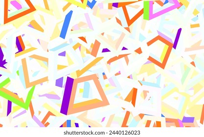 Light Blue, Yellow vector backdrop with memphis shapes. Modern abstract illustration with colorful random forms. Background for a cell phone.