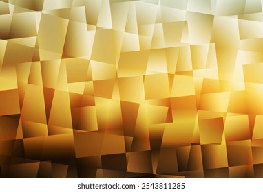 Light Blue, Yellow vector backdrop with rhombus. Abstract gradient illustration with rectangles. The template can be used as a background.