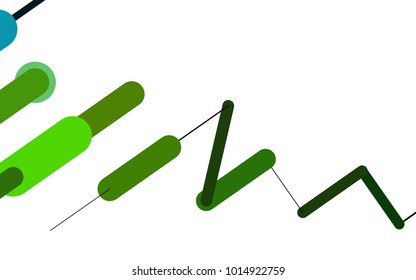 Light Blue, Yellow vector background with straight lines. Blurred decorative design in simple style with lines. The template can be used as a background.