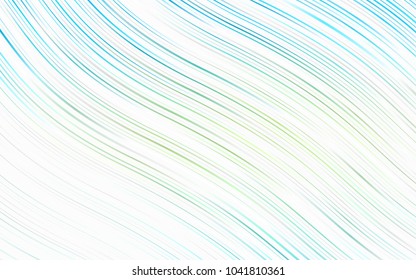Light Blue, Yellow vector background with lamp shapes. Brand-new colored illustration in marble style with gradient. A completely new template for your business design.