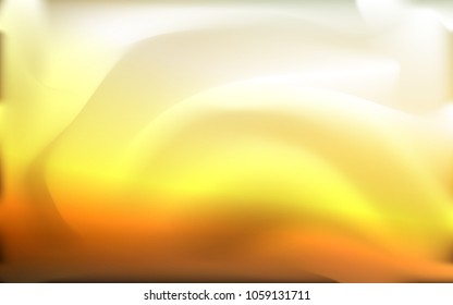 Light Blue, Yellow vector background with bent ribbons. Modern gradient abstract illustration with bandy lines. The template for cell phone backgrounds.