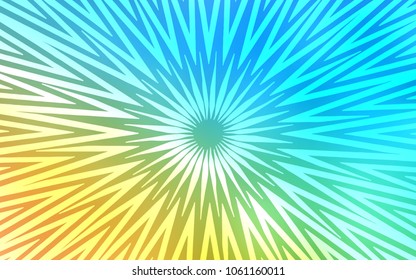 Light Blue, Yellow vector background with straight lines. Blurred decorative design in simple style with lines. Pattern for your busines websites.