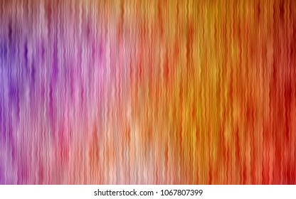 Light Blue, Yellow vector background with lava shapes. Blurred geometric sample with gradient bubbles.  Textured wave pattern for backgrounds.