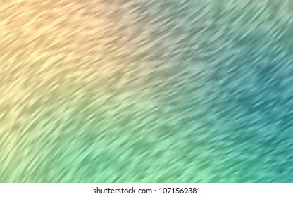 Light Blue, Yellow vector background with lamp shapes. Colorful illustration in abstract marble style with gradient. Textured wave pattern for backgrounds.