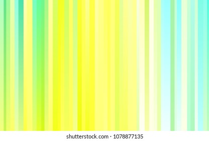 Light Blue, Yellow vector background with straight lines. Lines on blurred abstract background with gradient. The pattern can be used as ads, poster, banner for commercial.