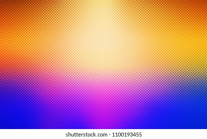 Light Blue, Yellow vector background with bubbles. Illustration with set of shining colorful abstract circles. Pattern can be used for futuristic ad, booklets.