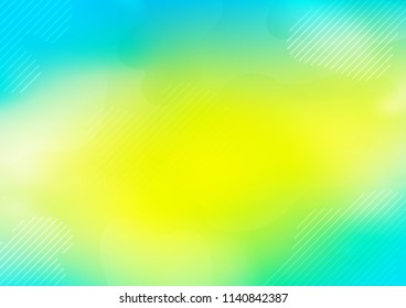 Light Blue, Yellow vector background with straight lines. Modern geometrical abstract illustration with staves. The pattern can be used for busines ad, booklets, leaflets