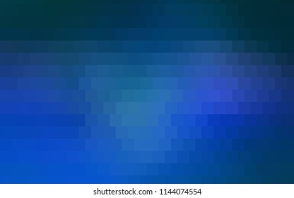 Light Blue, Yellow vector background of rectangles and squares. Style quilt and blanket. Geometrical rectangular pattern. Repeating pattern with rectangle shapes.