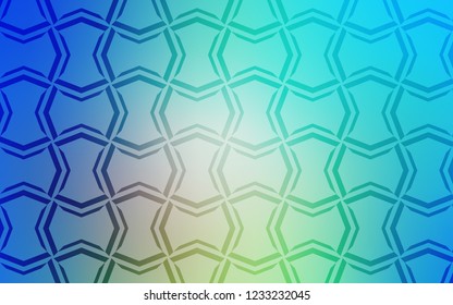 Light Blue, Yellow vector background with straight lines. Blurred decorative design in simple style with lines. Smart design for your business advert.