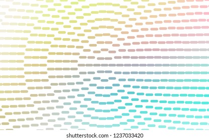 Light Blue, Yellow vector background with straight lines. Blurred decorative design in simple style with lines. Best design for your ad, poster, banner.