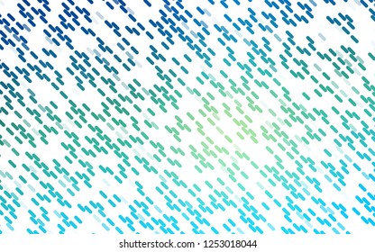Light Blue, Yellow vector background with straight lines. Lines on blurred abstract background with gradient. Pattern for business booklets, leaflets.