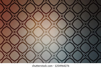 Light Blue, Yellow vector background with colored stars. Stars on blurred abstract background with gradient. Smart design for your business advert.