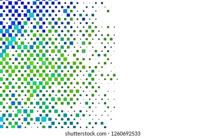 Light Blue, Yellow vector background with rectangles. Illustration with set of colorful rectangles. Pattern for busines ad, booklets, leaflets