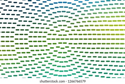 Light Blue, Yellow vector background with straight lines. Shining colored illustration with narrow lines. Pattern for websites, landing pages.