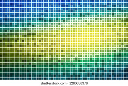 Light Blue, Yellow vector background with rectangles. Modern abstract illustration with colorful rectangles. Modern template for your landing page.