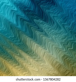 Light Blue, Yellow vector background with curved lines. Colorful illustration with curved lines. Pattern for busines booklets, leaflets