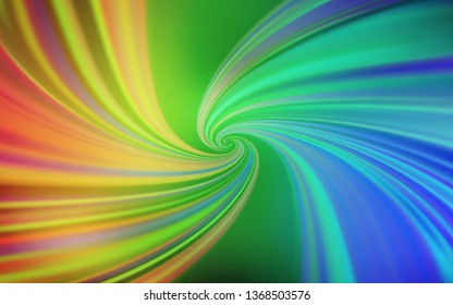 Light Blue, Yellow vector background with wry lines. Brand new colorful illustration in simple style. Elegant pattern for a brand book.