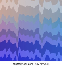 Light Blue, Yellow vector background with lines. Abstract illustration with bandy gradient lines. Pattern for commercials, ads.