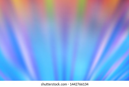 Light Blue, Yellow vector background with stright stripes. Shining colored illustration with sharp stripes. Template for your beautiful backgrounds.