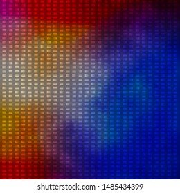 Light Blue, Yellow vector background in polygonal style. Abstract gradient illustration with colorful rectangles. Design for your business promotion.