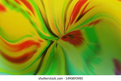 Light Blue, Yellow vector background with wry lines. Glitter abstract illustration with wry lines. A completely new design for your business.