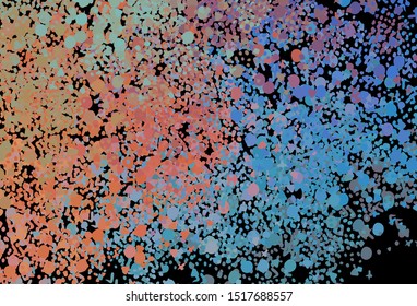Light Blue, Yellow vector background with abstract shapes. Modern abstract illustration with colorful random forms. Elegant design for wallpapers.