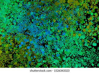 Light Blue, Yellow vector background with abstract shapes. Modern abstract illustration with colorful random forms. Background for a cell phone.