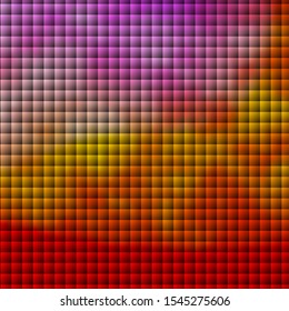 Light Blue, Yellow vector background in polygonal style. Illustration with a set of gradient rectangles. Pattern for websites, landing pages.