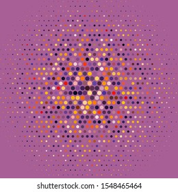 Light Blue, Yellow vector background with spots. Glitter abstract illustration with colorful drops. Design for your commercials.