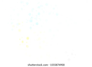 Light Blue, Yellow vector background with tasty food. Abstract background with colorful Fast Food illustrations. Pattern for menu of cafes, bars, restaurants.