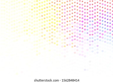 Light Blue, Yellow vector background with curved lines. Glitter abstract illustration with wry lines. Abstract design for your web site.
