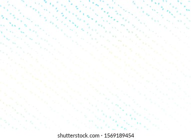 Light Blue, Yellow vector background with music symbols. Shining illustration of colorful gradient music notes. Pattern for festival leaflets.