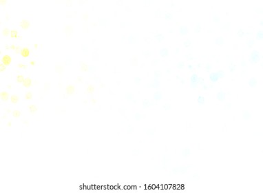 Light Blue, Yellow vector background with tasty food. Beautiful colorful illustration with food in doodle style. Template for meal cooking in kitchen.