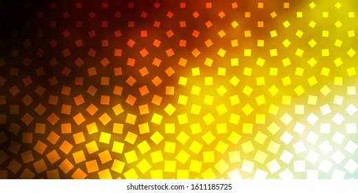 Light Blue, Yellow vector background in polygonal style. Abstract gradient illustration with colorful rectangles. Pattern for business booklets, leaflets