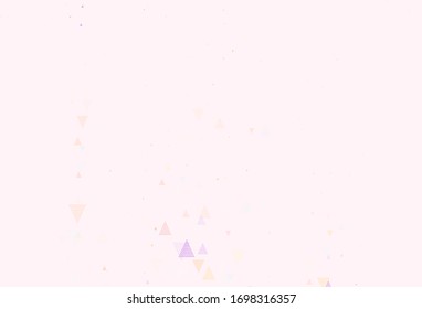 Light Blue, Yellow vector background with polygonal style with circles. Circles, lines on abstract background with colorful gradient. Best design for poster, banner.