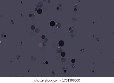 Light Blue, Yellow vector background with bubbles. Modern abstract illustration with colorful water drops. Design for poster, banner of websites.