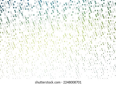 Light Blue, Yellow vector background with bubbles. Blurred decorative design in abstract style with bubbles. Pattern for beautiful websites.