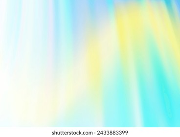 Light Blue, Yellow vector background with lava shapes. Colorful illustration in abstract marble style with gradient. Marble style for your business design.