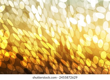 Light Blue, Yellow vector background with bubbles. Illustration with set of shining colorful abstract circles. Pattern for textures of wallpapers.